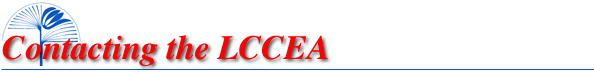 Contacting the LCCEA