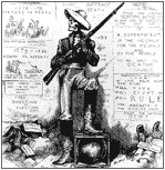 Thomas Nast’s 1879 cartoon, Death at the Polls, and Free from All Federal Interference
