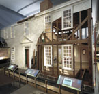 This two-and-a-half-story Georgian-style house was brought to the museum from Ipswich, Massachusetts, in 1963. It is now the centerpiece of a new exhibition, Within These Walls . . . , which chronicles the lives of five families who lived in the house over the past two hundred years.