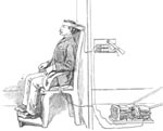  Like various other inventions powered by electricity, such as a motor-run sewing machine, a fire engine, or medical instruments, the execution machine pictured here was supposed to illustrate the advanced technology of the late nineteenth century.