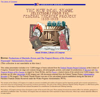 The New Deal Stage: Selections from the Federal Theatre Project,1935–1939