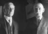 John Bates Clark (right) stands with his fellow economist Frank Albert Fetter, c. 1930. Though the two men differed in their theoretical approaches, both called for economists to consider the role of desire in creating value. Courtesy Warren J. Samuels Portrait Collection, Duke University. 