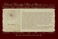Federal Township Plats of Illinois