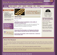Virtual Museum & Archive of SEC and Securities History