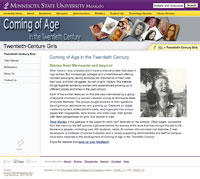 Twentieth-Century Girls: Coming of Age in the Twentieth Century, Stories from Minnesota and Beyond screenshot