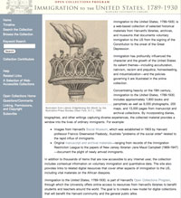 Immigration to the United States, 1789–1930
