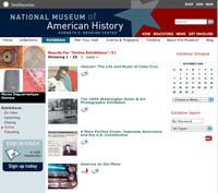 Lost in the Virtual Museum: The Smithsonian Online Exhibitions