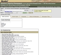 America's Historical Newspapers