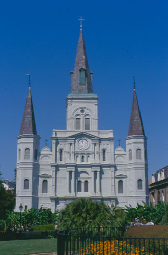 St. Louis Cathedral and Jackson Square