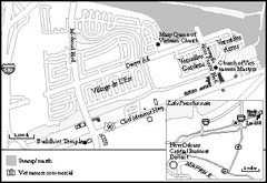 Map of Village de L’Est