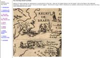 The 1562 Map: Detail Cannibals for Diego Guti&eacute;rrez, Americae sive qvarta e orbis parties nova et exactissima description
