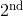 2^{\mathrm{nd}}